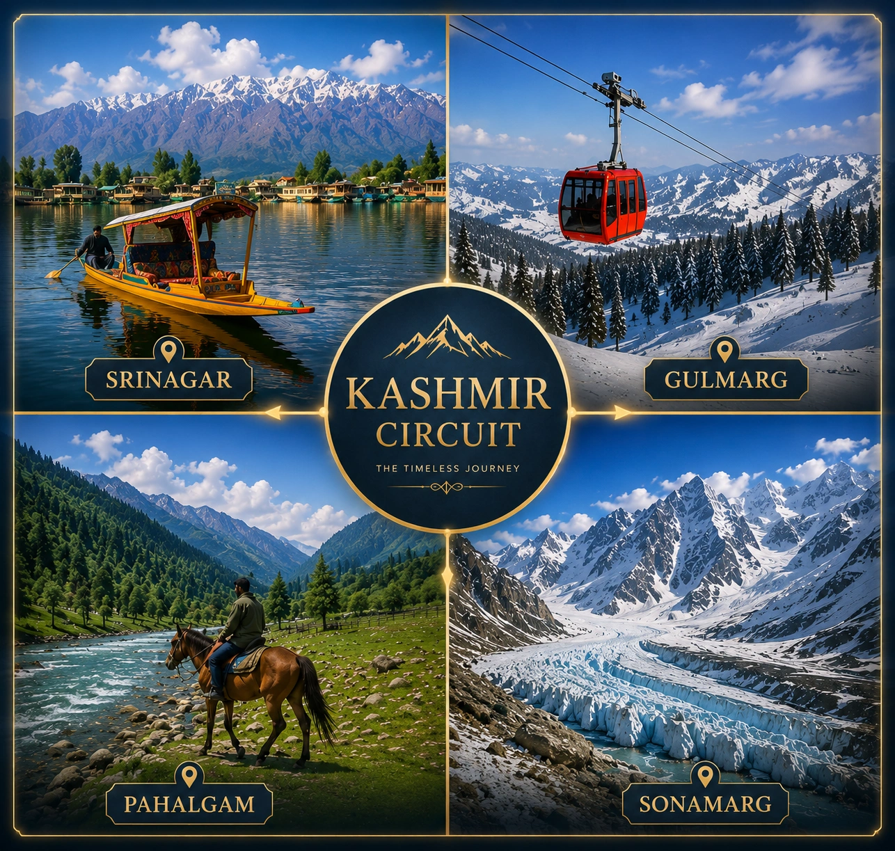 Kashmir Regional Circuit Hubs