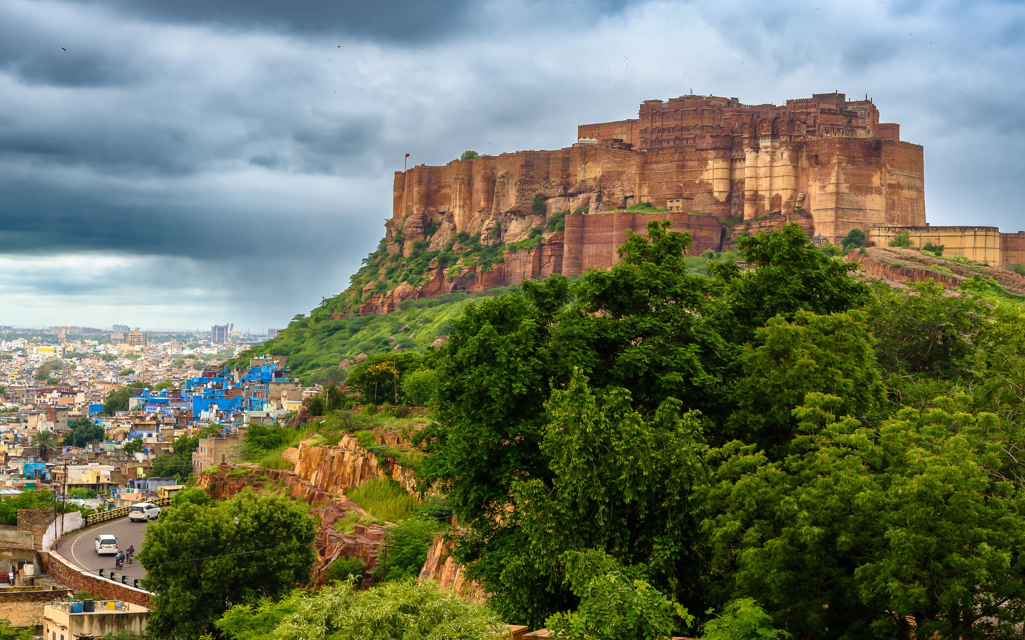 Jodhpur Mehrangarh Fort Ramparts Walk