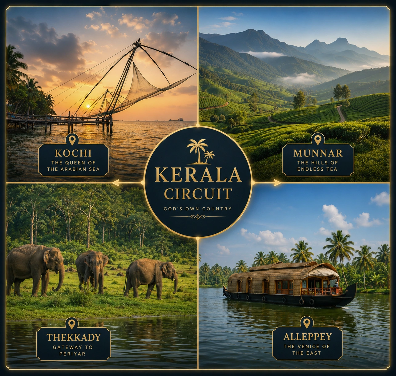 Kerala Regional Circuit Hubs