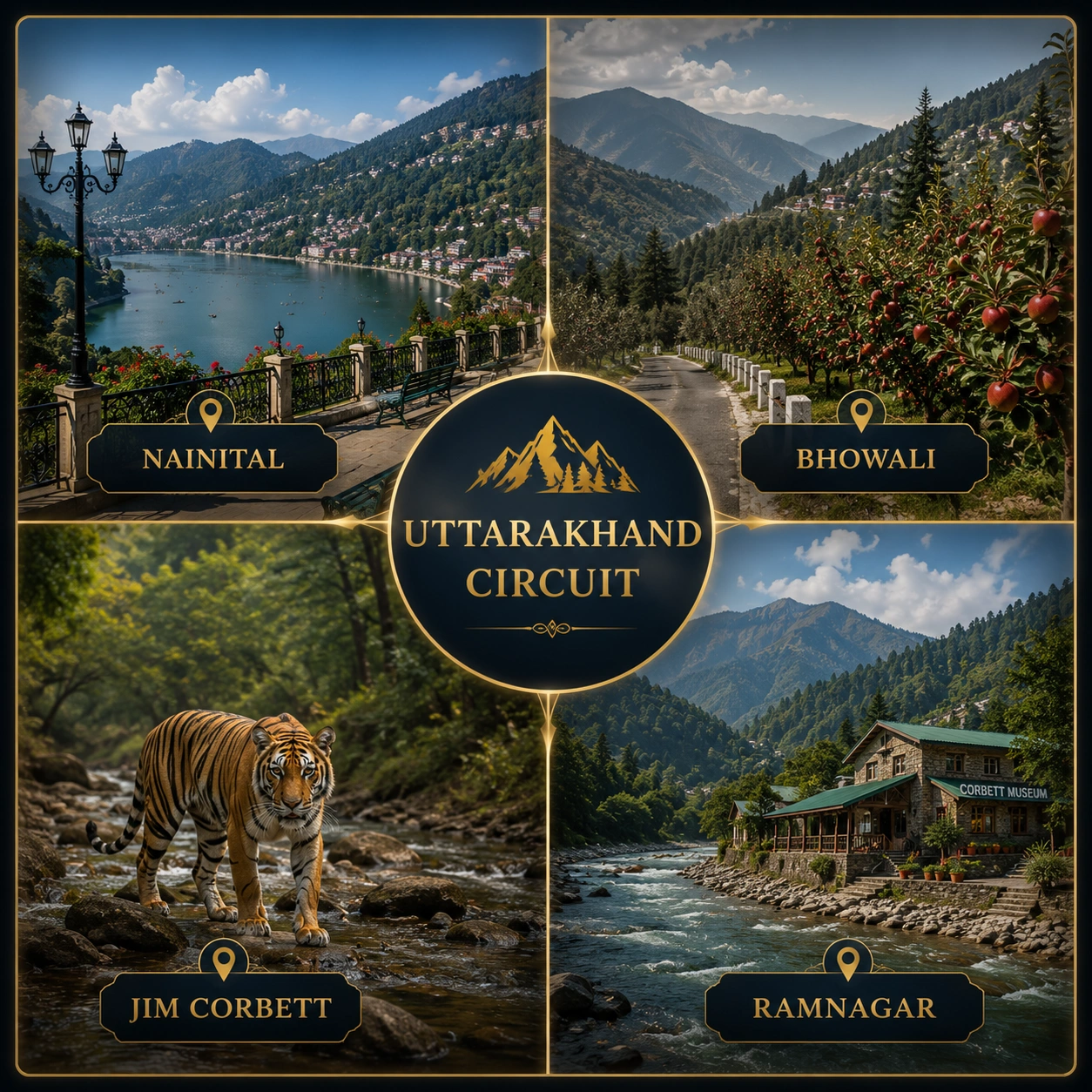 Uttarakhand Regional Circuit Hubs