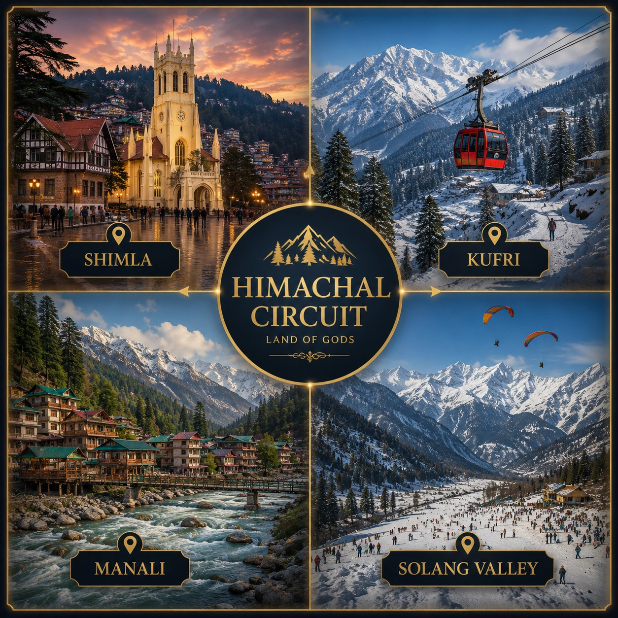 Himachal Regional Circuit Hubs